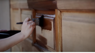 Quick wood garage refresh